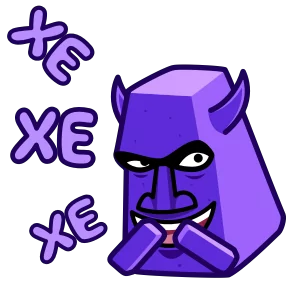 Истукан — стикер для MAX