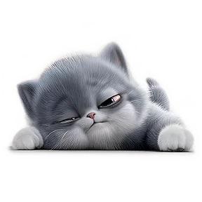 Котёнок — стикер для MAX