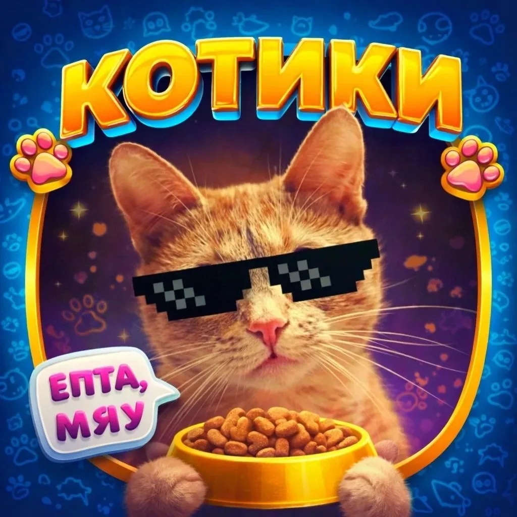 Аватар канала КОТИКИ 😻