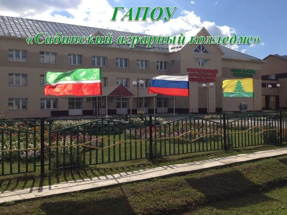ГАПОУ "Сабинский аграрный колледж"