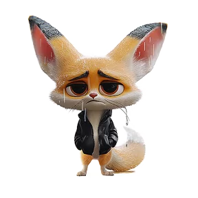 Литтл Лис — стикер для MAX