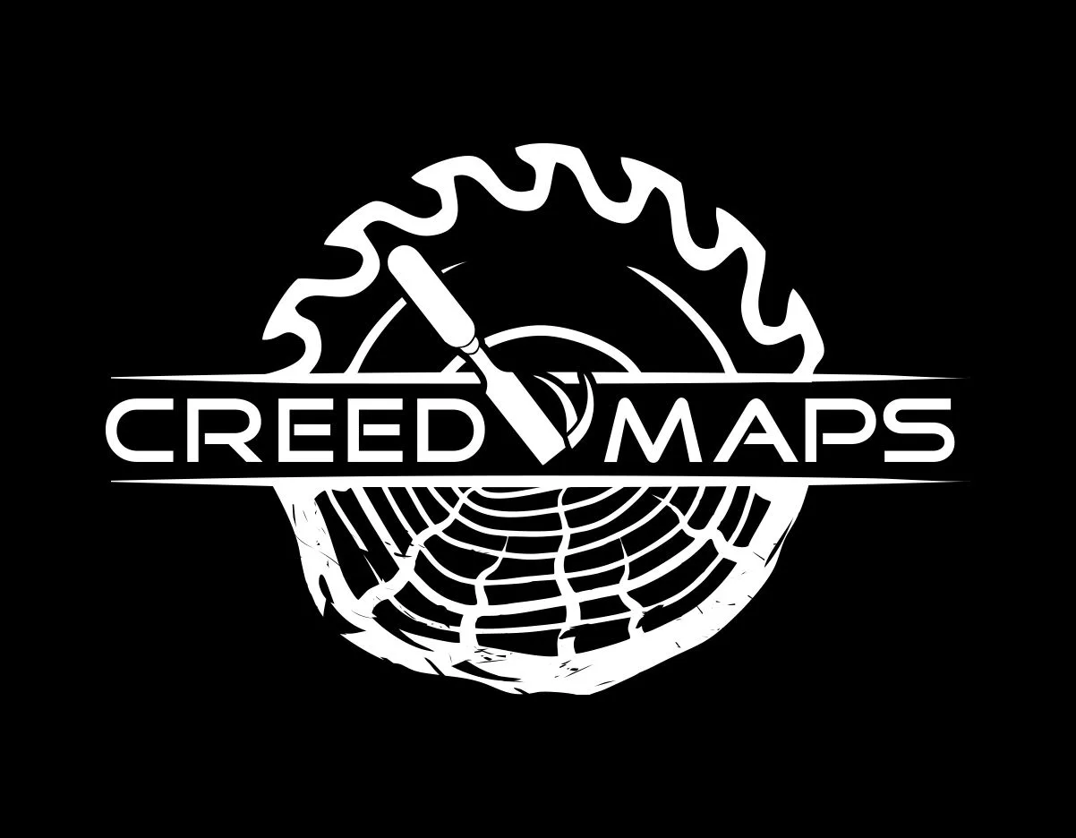 CreedMaps - Интерьерные карты мира из дерева