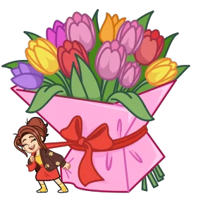 Марта — стикер для MAX
