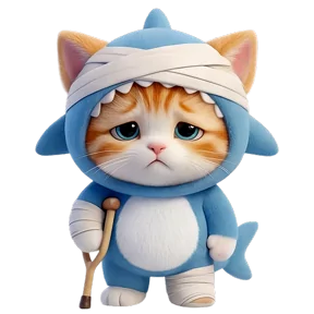 Котоакула — стикер для MAX