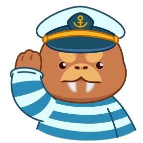 Моржик — стикер для MAX