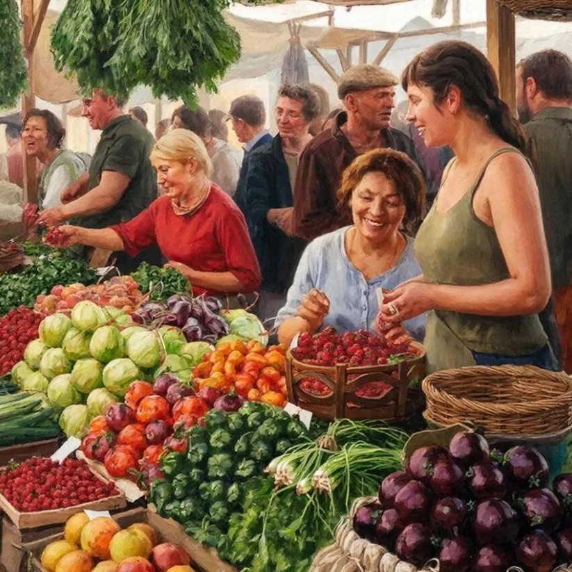 Проба работы канала Зеленый рынок MZK42