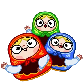 Матрёна — стикер для MAX