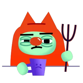Котище — стикер для MAX