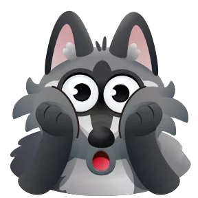 Енот — стикер для MAX