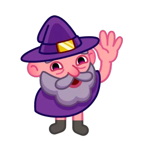 Маг — стикер для MAX