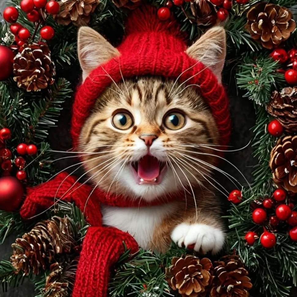 Усатый Кусь!