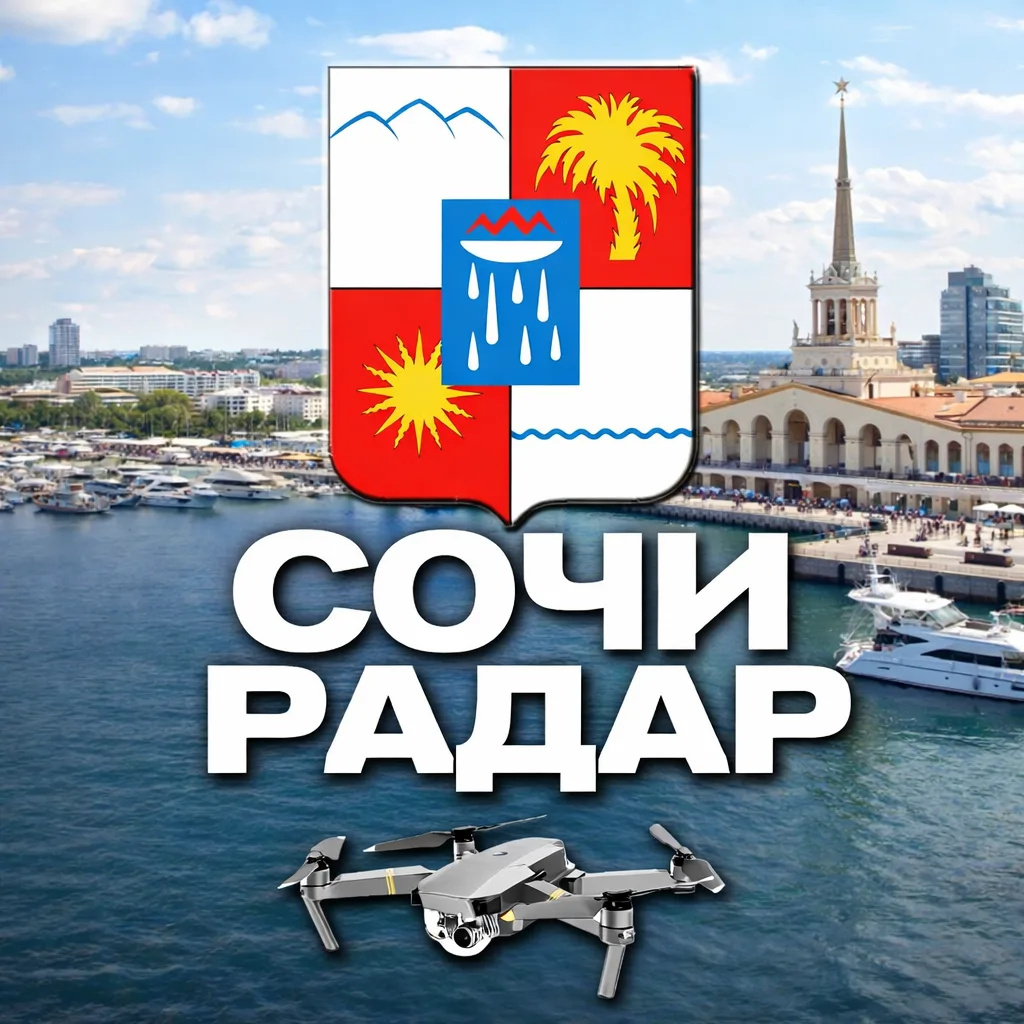 Радар Сочи(Адлер, Лазаревское, Сириус)