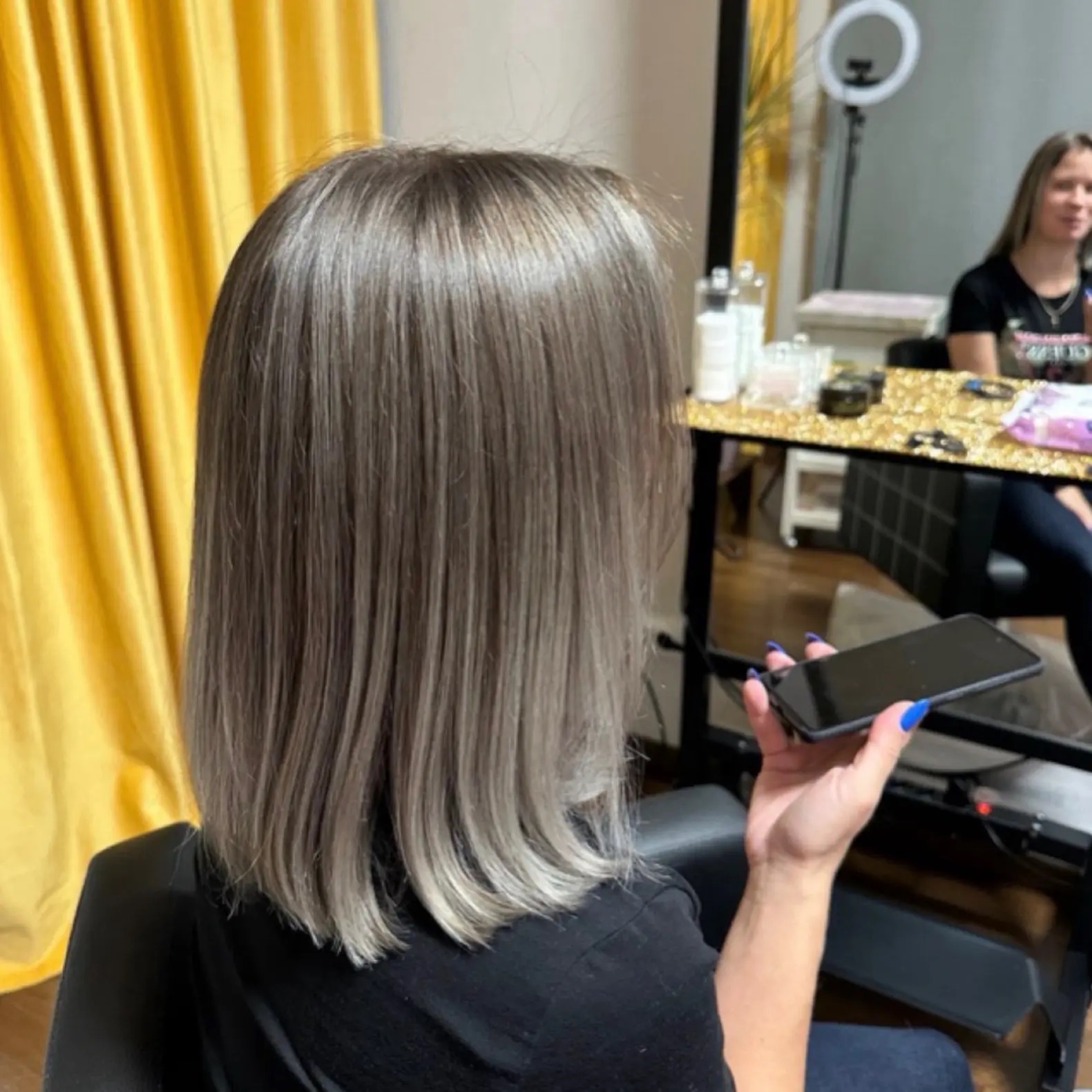 Окрашивание волос СПб/ Дыбенко 2