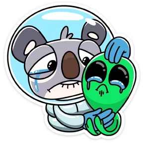Коала — стикер для MAX