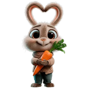 Заяц — стикер для MAX