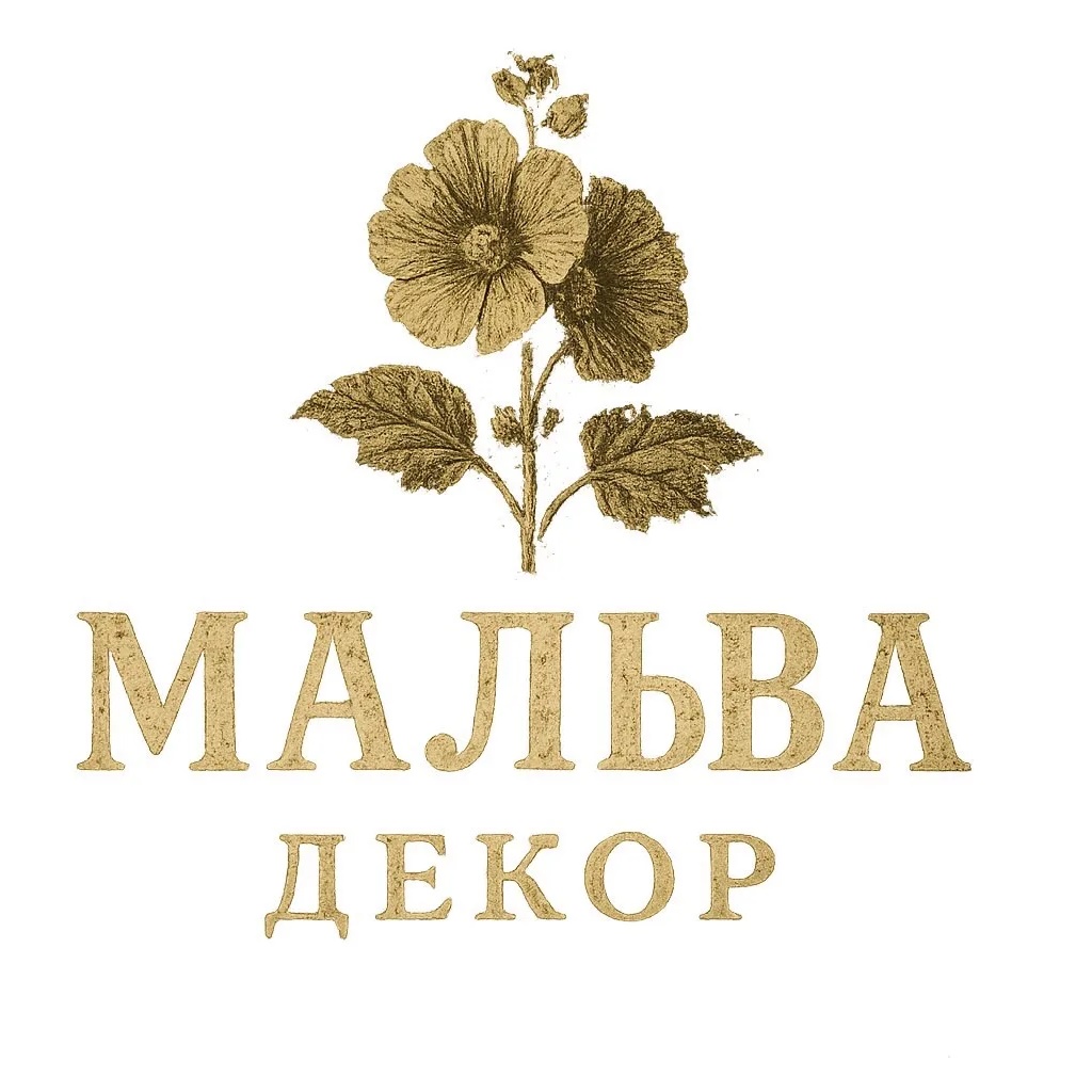 Мальва декор - садовый декор, декор для дома