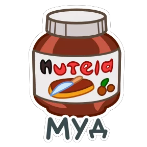 Еда — стикер для MAX