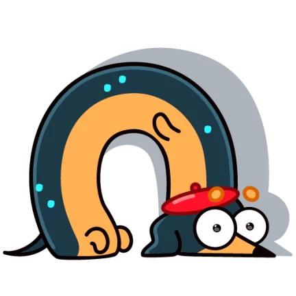 Такса — стикер для MAX