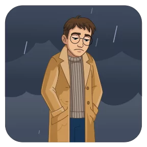 Питер и Москва — стикер для MAX