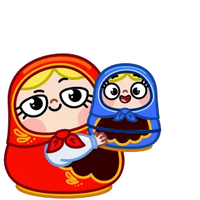 Матрёна — стикер для MAX