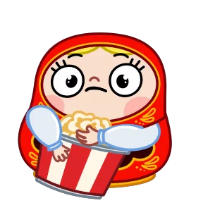 Матрёна — стикер для MAX