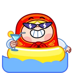 Матрёна — стикер для MAX