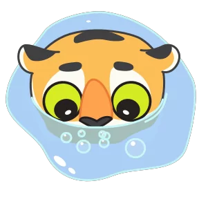 Тигрус — стикер для MAX