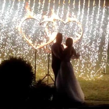 Фейерверк шоу на свадьбу, Москва и МО