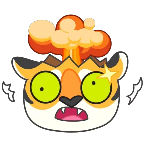 Тигрус — стикер для MAX