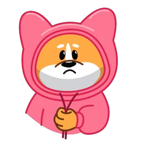 Корги — стикер для MAX