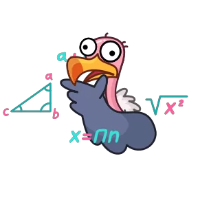 Стервятник — стикер для MAX