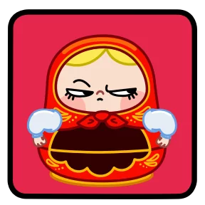 Матрёна — стикер для MAX