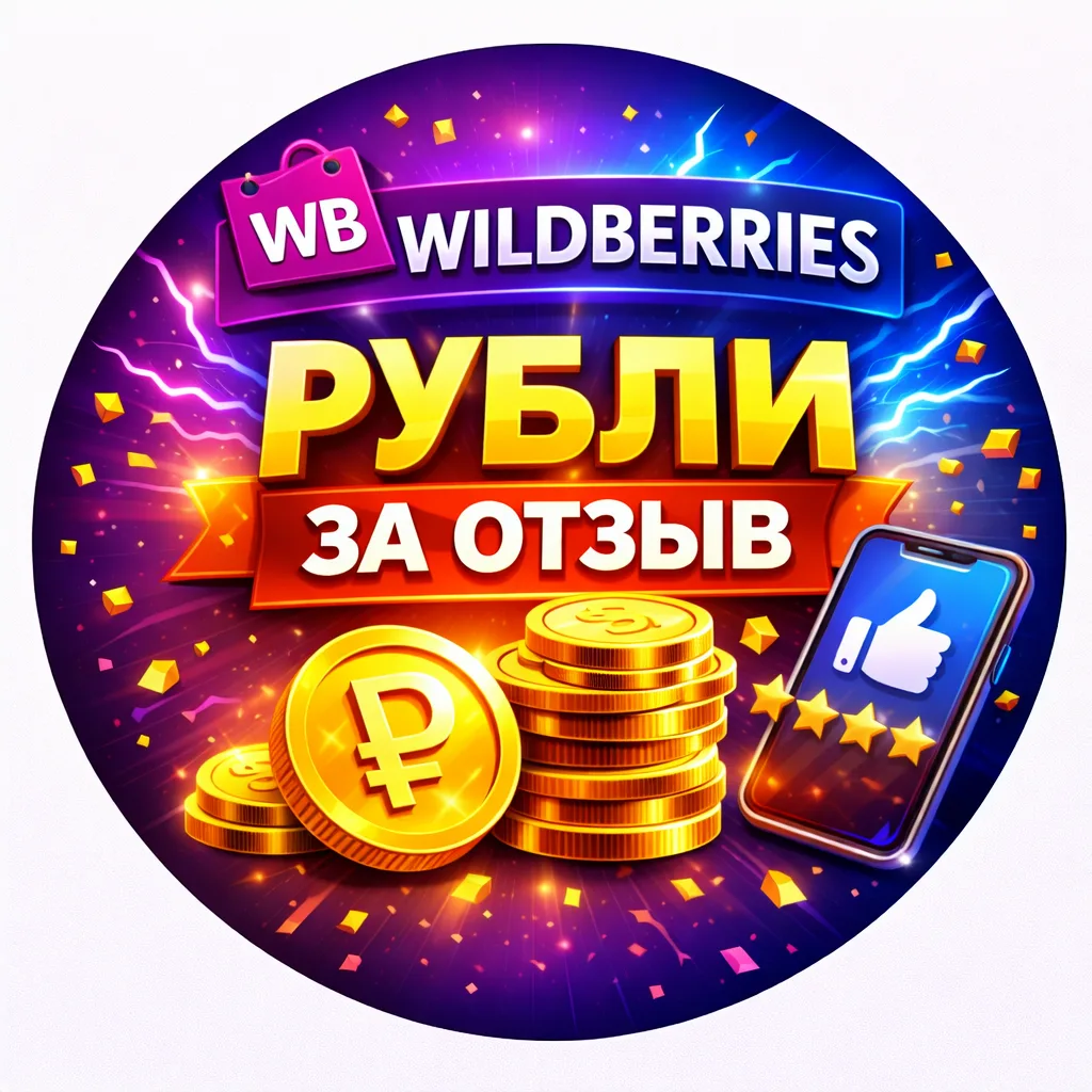 Рубли за отзыв WB | Wildberries