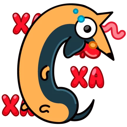 Такса — стикер для MAX