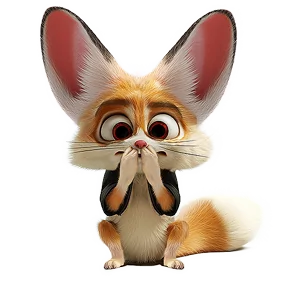 Литтл Лис — стикер для MAX