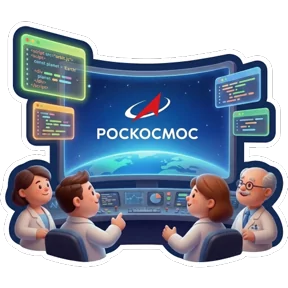 Неделя космоса — стикер для MAX