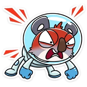 Коала — стикер для MAX