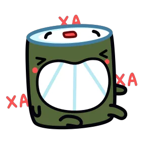 Суши — стикер для MAX