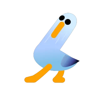 Чайка — стикер для MAX