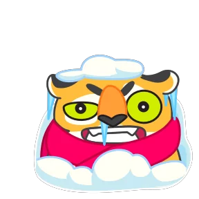 Тигрус — стикер для MAX