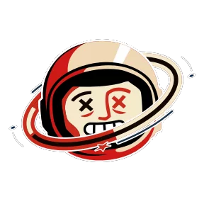 Космос наш — стикер для MAX