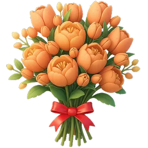Цветы — стикер для MAX