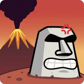 Истукан — стикер для MAX