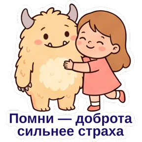 День защиты детей — стикер для MAX