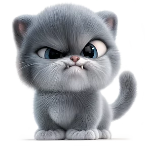 Котёнок — стикер для MAX