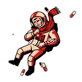 Космос наш — стикер для MAX