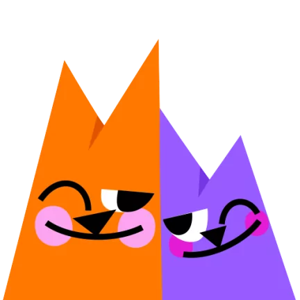 Лисец — стикер для MAX