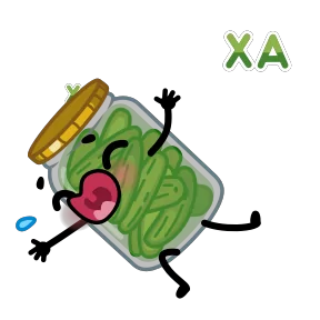Соленья — стикер для MAX