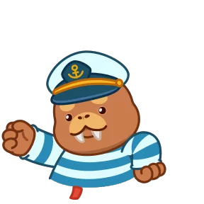 Моржик — стикер для MAX