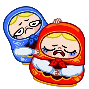 Матрёна — стикер для MAX